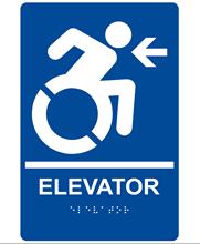 A blue sign with a person in a wheelchair
AI-generated content may be incorrect.